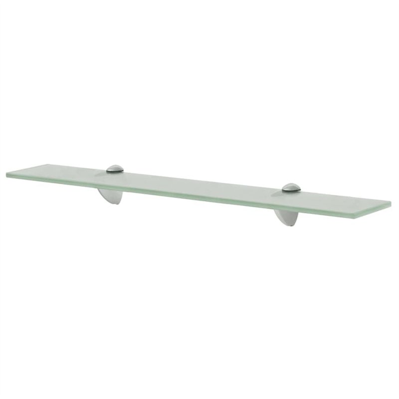 vidaXL Étagère Murale pour Salon Chambre Salle de Bain Verre 60 x 10 cm 8 mm