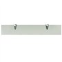 vidaXL Étagère Murale pour Salon Chambre Salle de Bain Verre 60 x 10 cm 8 mm