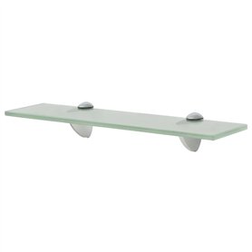 vidaXL Etagère Murale en Verre 40x10 cm Flottante Salon Chambre à Coucher