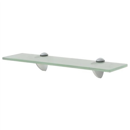 vidaXL Etagère Murale en Verre 40x10 cm Flottante Salon Chambre à Coucher