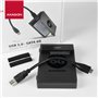 AXAGON ADSA-1S6 Boîtier Externe USB 3.0 pour Disque Dur SATA I/II/III 6G UASP, SSD, HDD