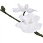 vidaXL Plante Artificielle et Pot Orchidée Décoration d'Intérieur 30 cm Blanc