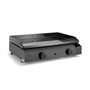 Forge Adour Plancha gaz 5000w plaque fonte émaillé 57.5x37.9cm baseg60a, Noir