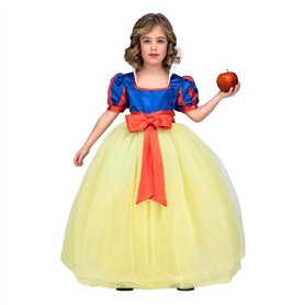 My Other Me-PRINCESA FANTASY Princesse Déguisement, Adultos unisex, 205077, citronier, 10-12años