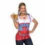 My Other Me Me- Sexy Red Oktoberfest Lady YIIJA T-Shirt, Adultos Unisex, 231349, Rouge, L