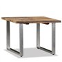 vidaXL Table Basse Table d'Appoint Table de Canapé Bout de Canapé Salon Salle de Séjour Maison Intérieur Bois de Récupération Ma