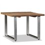 vidaXL Table Basse Table d'Appoint Table de Canapé Bout de Canapé Salon Salle de Séjour Maison Intérieur Bois de Récupération Ma
