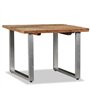 vidaXL Table Basse Table d'Appoint Table de Canapé Bout de Canapé Salon Salle de Séjour Maison Intérieur Bois de Récupération Ma