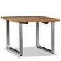 vidaXL Table Basse Table d'Appoint Table de Canapé Bout de Canapé Salon Salle de Séjour Maison Intérieur Bois de Récupération Ma