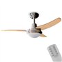 Cecotec Ventilateur de Plafond EnergySilence Aero 480. Diamètre de 106 cm, 3 Pales Réversibles, 3 Vitesses, 65 W.