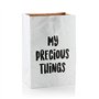BigBuy Home Sac en Papier Moyen Oh My Home (30 x 45 x 20 cm), Multicolore, Taille Unique
