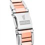 Festina Femmes Analogique-Numérique Quartz Montre avec Bracelet en Acier Inoxydable