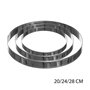 5five - 3 cercles inox 20 24 28cm