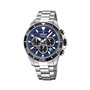 Festina Hommes Analogique-Numérique Quartz Montre avec Bracelet en Acier Inoxydable