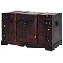 vidaXL Coffre Vintage de Rangement, Boîte de Stockage, Coffre à Trésors, Meuble de Chambre à Coucher Salon Salle de Séjour Intér