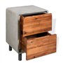 vidaX Table de Chevet 40x30x50 cm Table de Nuit Chambre Bois d'Acacia Massif