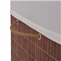 vidaXL Panier à Linge Panier de Rangement Corbeille à Linge Panier de Stockage Salle de Bain Maison Intérieur Rectangulaire Bamb