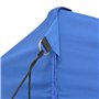 vidaXL Chapiteau Rétractable Tonnelle Pavillon Pliable de Jardin 3x4,5 m Bleu