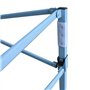 vidaXL Chapiteau Rétractable Tonnelle Pavillon Pliable de Jardin 3x4,5 m Bleu