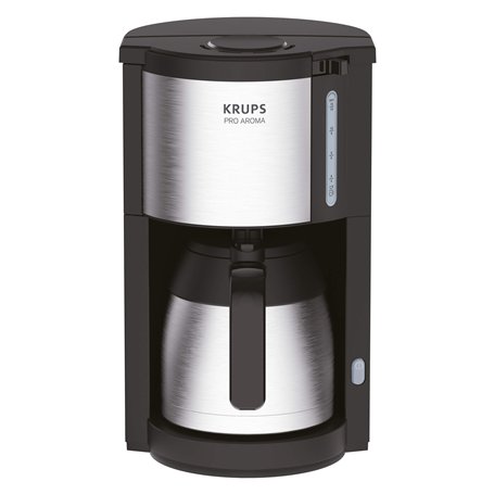 Krups KM305D10 ProAroma Cafetière Isotherme Noir/Inox