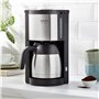 Krups KM305D10 ProAroma Cafetière Isotherme Noir/Inox