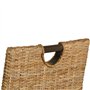 vidaXL 6X Chaise de Salle à Manger Rotin Kubu Bois de Manguier Chaise à Manger