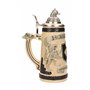 SD Toys - Casa Stark Carafe en céramique Relieve Game Of Thrones, multicolore (SDTHBO20749)