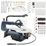 vidaXL Ensemble de Scie à Chantourner 108 pcs Electrique Travaux de Coupe