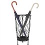 vidaXL Porte-Parapluie Style Vintage Métal Noir Support pour Parapluies