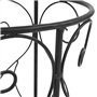 vidaXL Porte-Parapluie Style Vintage Métal Noir Support pour Parapluies