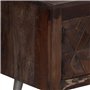 vidaXL Meuble TV Bois de Récupération Solide Armoire Basse Support Salon