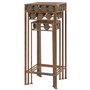 vidaXL 3x Supports de Plantes Style Vintage Métal Rouillé Porte-plante