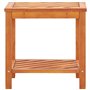 vidaXL Table d'Appoint Bois d'Acacia Massif 45x33x45 cm Table Auxiliaire