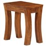 vidaXL Table Gigogne 3pcs Bois Massif d'Acacia Marron Ensemble de Table Basse