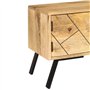 vidaXL Meuble TV Salon Mobilier Armoire TV Table TV Bois de Manguier Massif