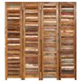 vidaXL Cloison de Séparation Bois de Récupération Massif 170 cm Paravents