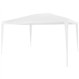 vidaXL Tente de Réception 3x4 m Blanc Jardin Terrasse Patio Tonnelle Pavillon