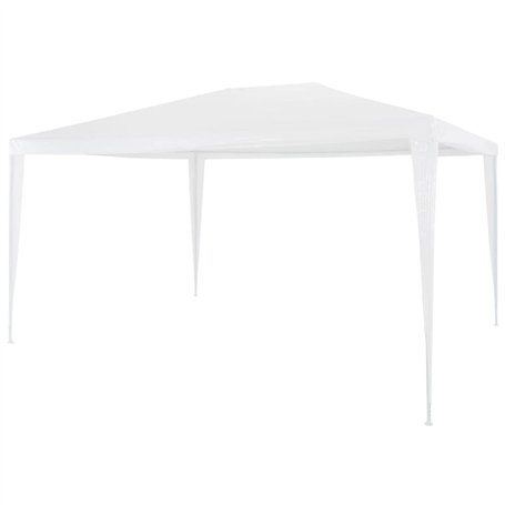 vidaXL Tente de Réception 3x4 m Blanc Jardin Terrasse Patio Tonnelle Pavillon