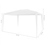 vidaXL Tente de Réception 3x4 m Blanc Jardin Terrasse Patio Tonnelle Pavillon