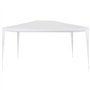 vidaXL Tente de Réception 3x4 m Blanc Jardin Terrasse Patio Tonnelle Pavillon