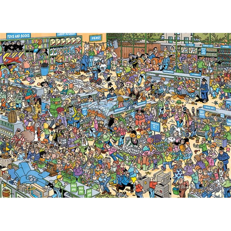 Image secondaire de JUMBO 19199 Jan Van Haaster Puzzle 1 000 pièces « La Pharmacie, Multicolore