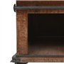 vidaXL Table Basse Marron Table d'Appoint Table de Salon Bois de Sapin Massif