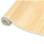 vidaXL Tapis Bambou 80x300 cm Naturel Salon Salle de Séjour Tapis de Sol