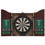 vidaXL Jeu de Cibles Professionnel Sisal Armoire et 6 Fléchettes Jeux de Café