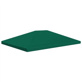 vidaXL Toile Supérieure de Belvédère Toit de Rechange de Tonnelle Dessus de Chapiteau Jardin Terrasse Extérieur 310 g/m² 4x3 m V