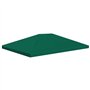 vidaXL Toile Supérieure de Belvédère Toit de Rechange de Tonnelle Dessus de Chapiteau Jardin Terrasse Extérieur 310 g/m² 4x3 m V