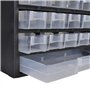 vidaXL Armoire à Outils avec 41 Tiroirs Plastique Boîte à Outils Rangement