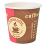 vidaXL Gobelets à Café Cappuccino Boissons Jetables Carton 1000 pcs 120 ML 4oz