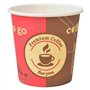 vidaXL Gobelets à Café Cappuccino Boissons Jetables Carton 1000 pcs 120 ML 4oz