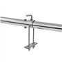 vidaXL Gril de Barbecue Automatique avec Moteur INOX Rôtissoire Tourne Broche